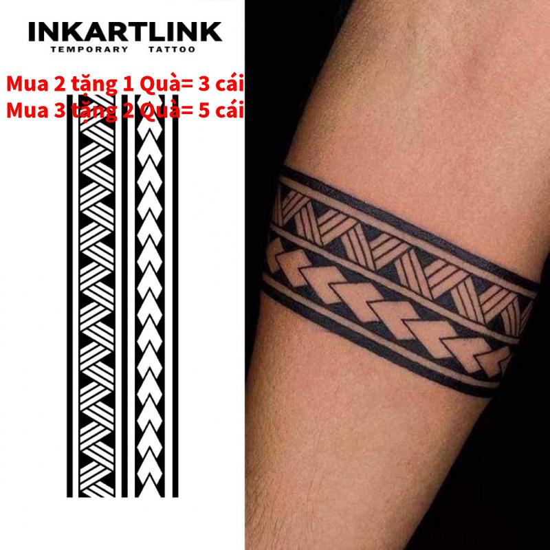 Hình xăm tạm thời thiết kế băng tay hình xăm ma thuật kéo dài trong 1-2 tuần hình xăm không thấm nước hình xăm giả hình xăm bán vĩnh viễn lâu dài