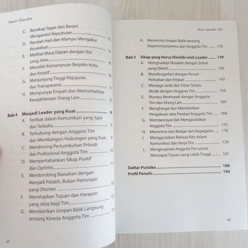 How Leader Act by Aswin Giandra - Memimpin, Bukan Memberi Perintah 3