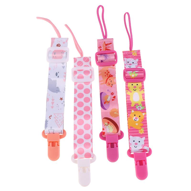 Product Introduction of 1Pc Adjust Baby Pacifier Clip Chain Ribbon Dummy Holder Soother Pacifier Clips Strap Nipple Holder for Infant Feeding 17