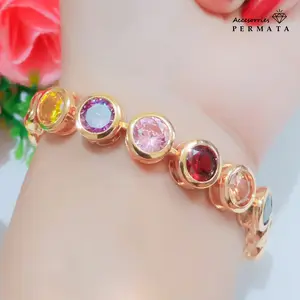 Perhiasan Wanita Acc Permata Gelang Cantik Manis Ga20(4)