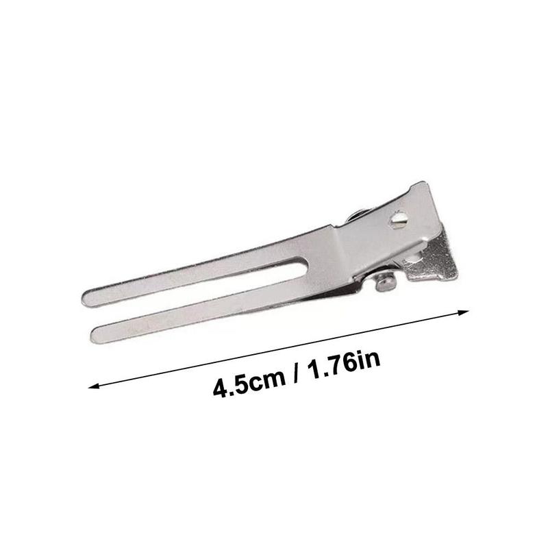 10pc Double Clip Duckbill Clip Styling Hair DIY Accessories Children's Hair Clip Duckbill Clip 4.5cm 8
