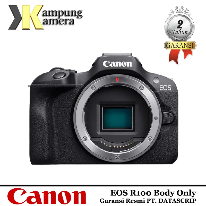 Canon EOS R100 Mirrorless Camera Body Only - Garansi Resmi 1