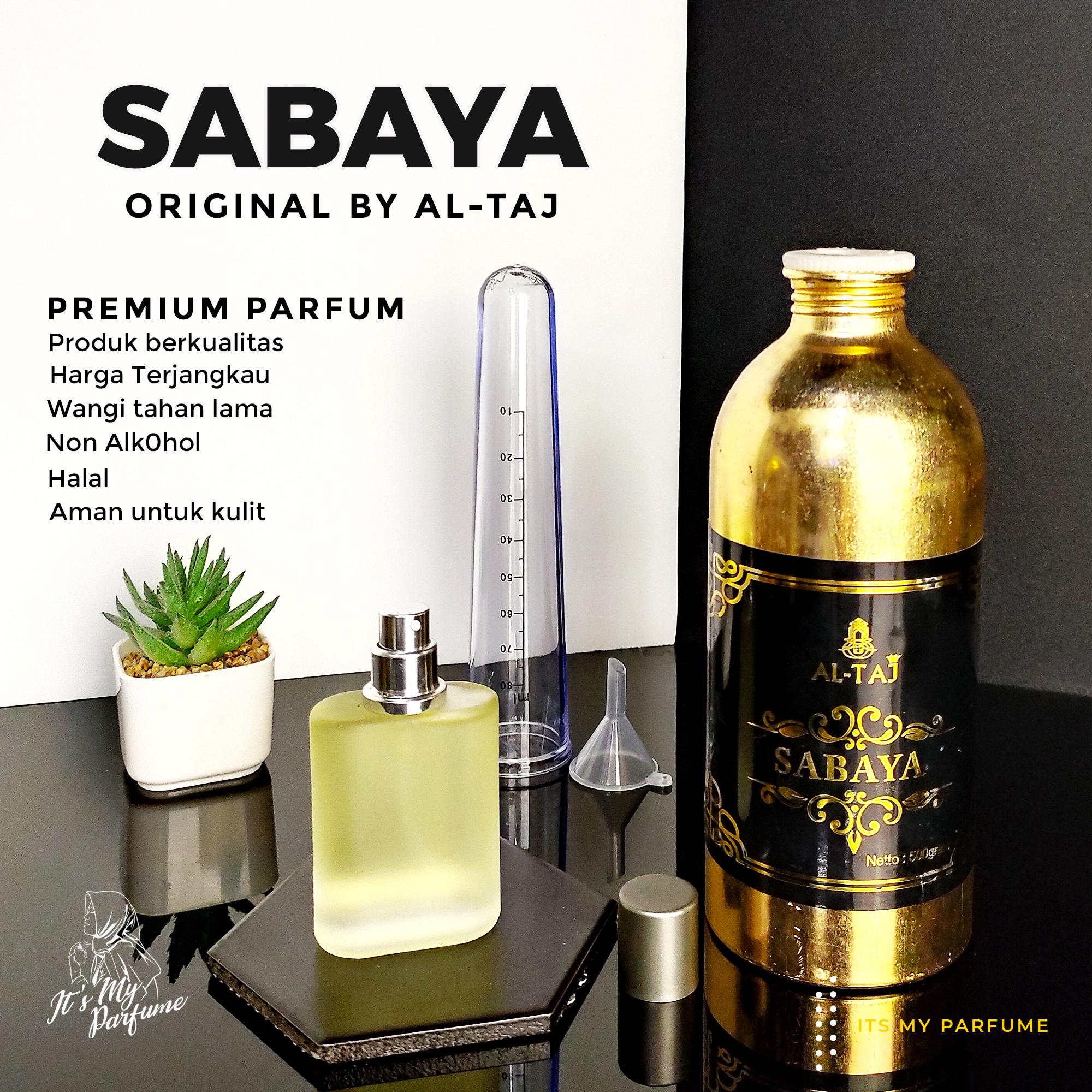 Parfum SABAYA 100 ML By Altaj Original Non Alkohol Wangi Tahan Lama Perempuan
