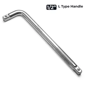 fixtec Kunci L Shock Type 1/2 Inch Handle 6 Sisi 250MM - 6736