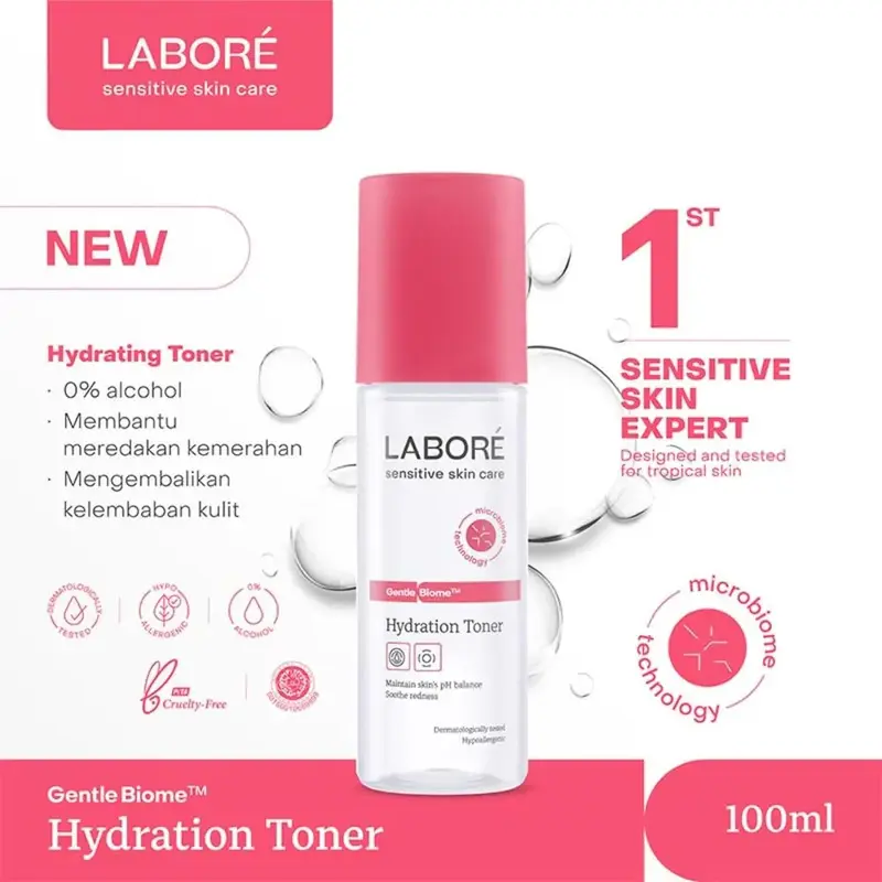 Labore Sensitive Skin Care GentleBiome Hydration Toner 100 ml 3