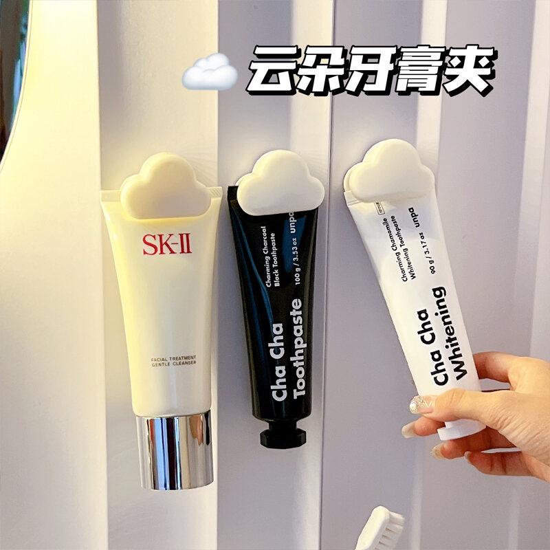 2023 New Toothpaste Rack Wall-Mounted Toothpaste Clip Cloud Toothpaste ...