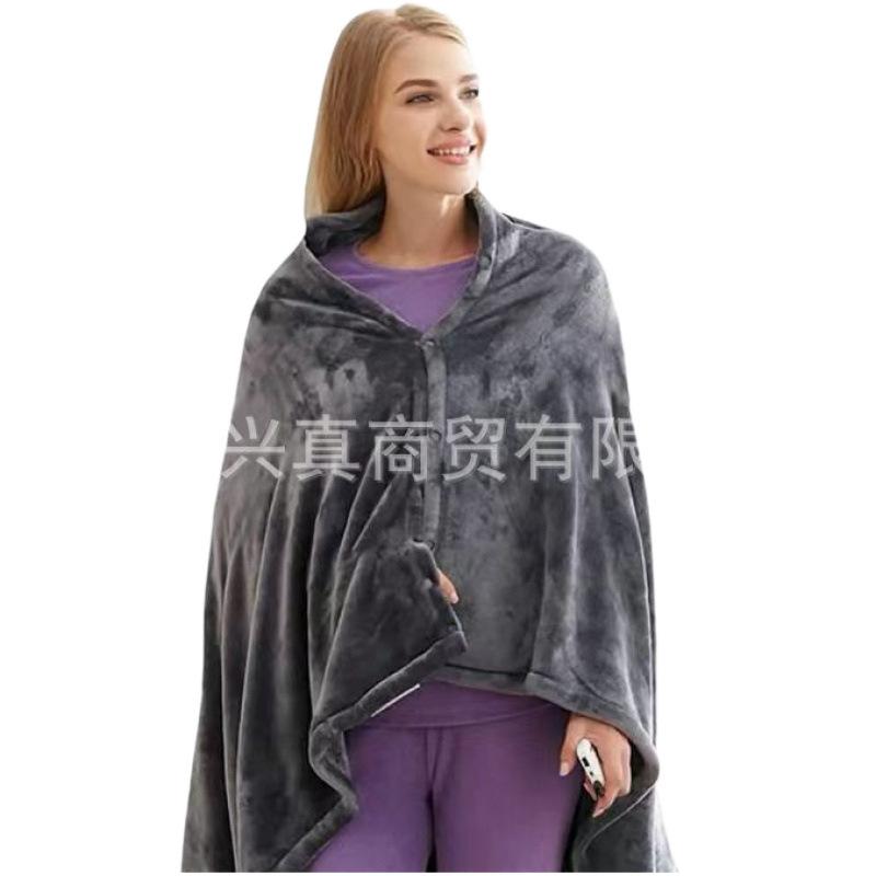 Heating Heating Shawl Electric Blanket USB Charging Blanket Warm Body Cold-Proof Warm Waist Support Winter Cover Leg 4