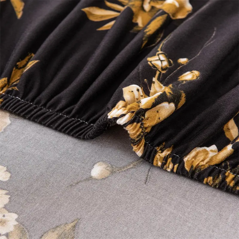 Floral Print Sofa Cover, Non-slip Sofa Slipcover, Sofa Protector, Home Decor Supplies for Living Room, Dustproof Sofa Cover 8