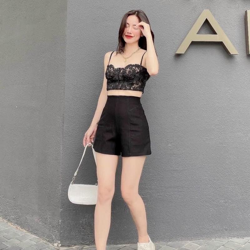 Quần đùi quốc dân chất thun umi xịn co giãn lưng cao