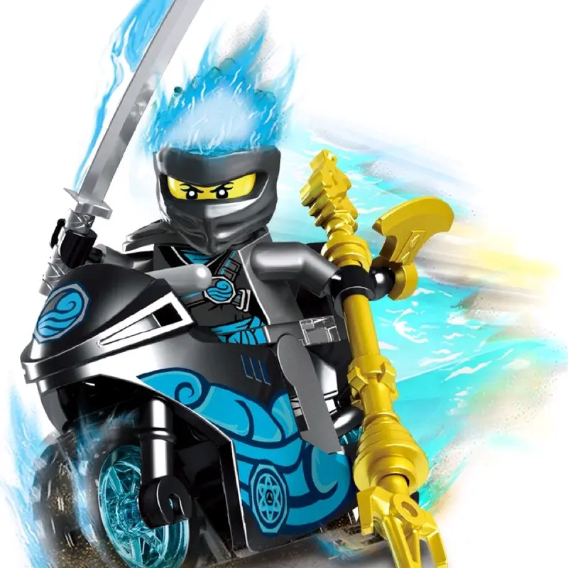 Mainan ninjago motor rambut api 61082 7
