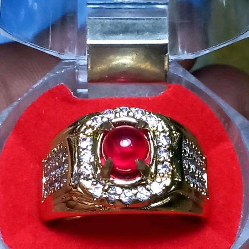cincin merah delima 0