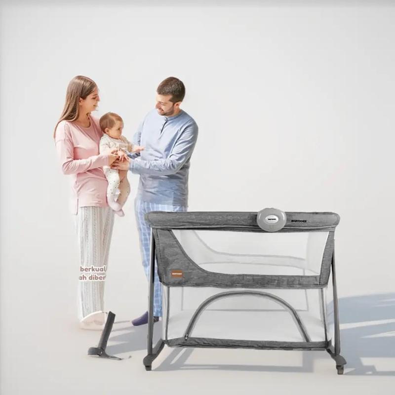 Tempat Tidur Anak Babydoes CH 1692 4in1 Cottage Crib dengan Rocking dan Travel Bag - Bed Ranjang 5