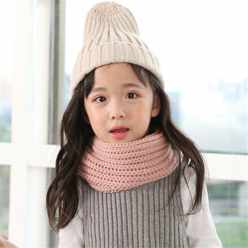Product Introduction of Fashion Warm Kids Scarf Thick Outdoor Neck Warmer Cute Soft Knitted Scarf Baby Boys Girls 21