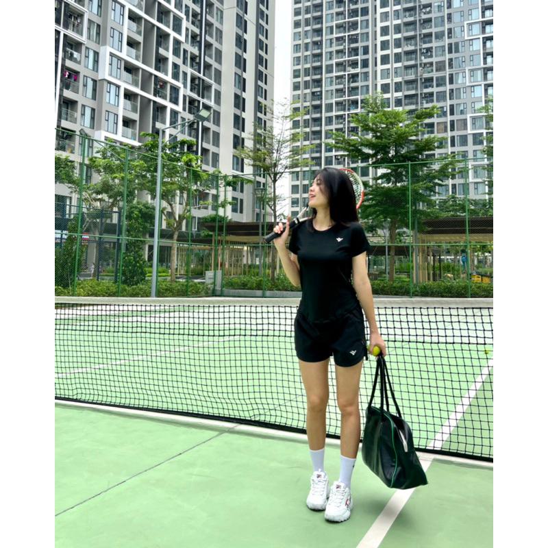 Quần đùi thể thao nữ gió mịn 2 lớp Trail Shorts Shape [S129] 4