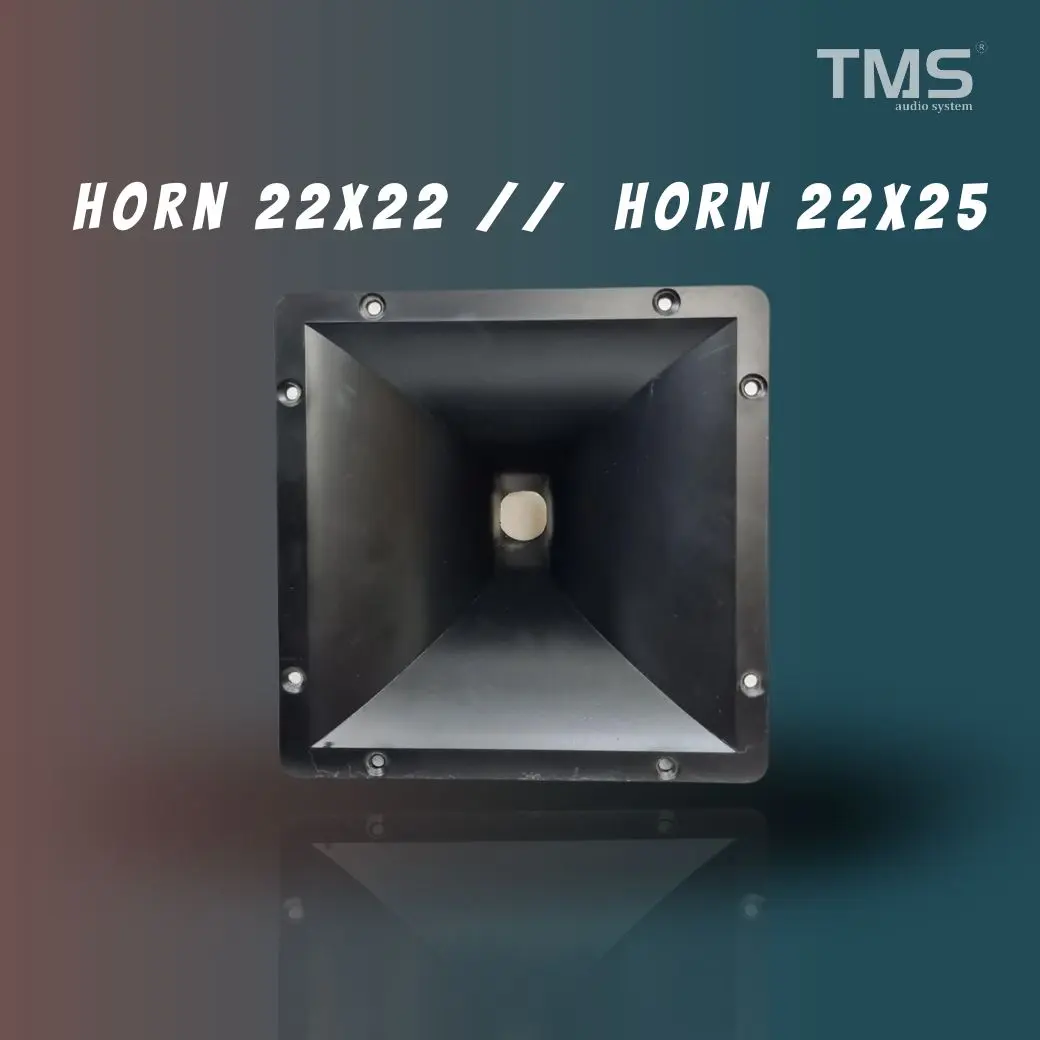 ( Accessories ) Horn 22x22 //  Horn 22X25 - Corong Speaker - Daun Tweeter Line Array Kualitas Import | TMSAUDIO