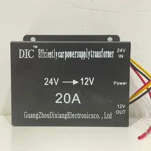 Step Down 20A DC 24V - 12V Converter DC 24 Volt ke 12 Volt 20 Ampere