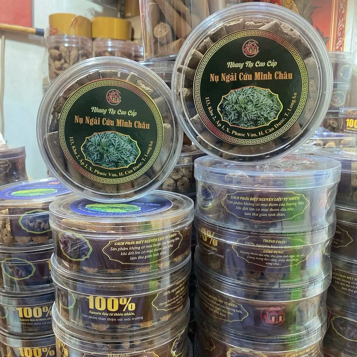(Không Thơm) Nụ NGÃI CỨU /giãm viêm xoang mũi(60 viên /hộp) không hóa chất