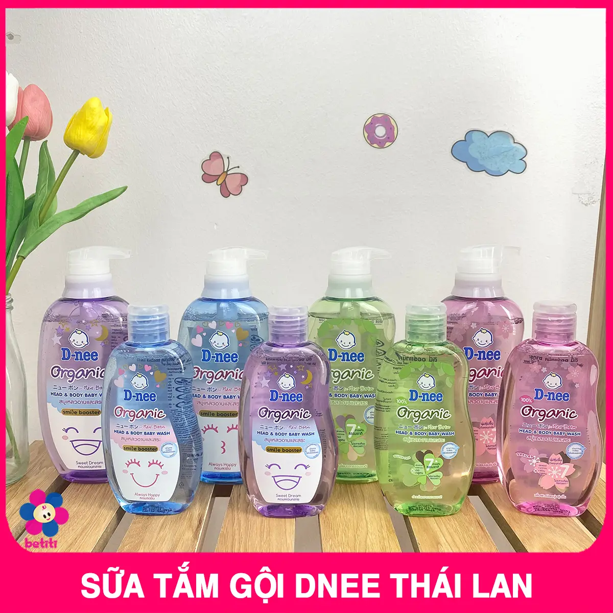 Sữa Tắm Gội Toàn Thân Dnee 200ml-380ml, Sữa Tắm Dnee Organic Chính Hãng, An Toàn Dịu Nhẹ Cho Bé - Chuẩn Tem Phụ Của Đại Thịnh