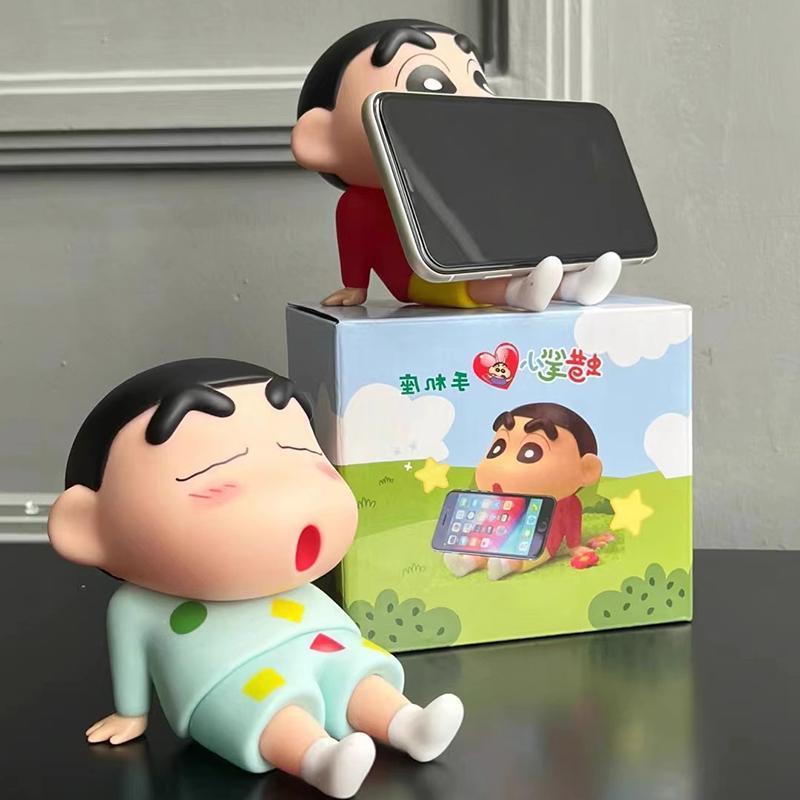 Pemegang Telefon Bimbit Shin-chan Krayon, Reka Bentuk Comel, Rak ...