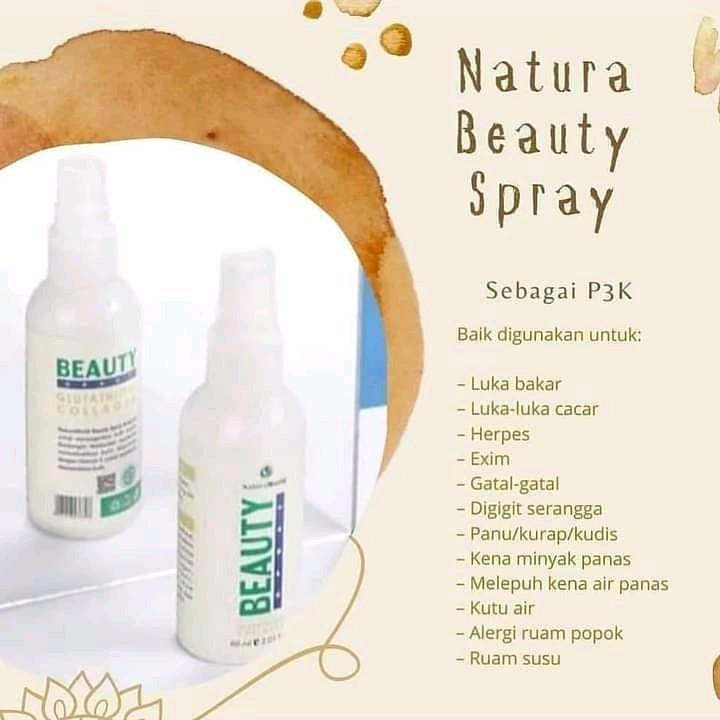 Natura Beauty Spray 1 Box - 7 pcs - Pembersih Jerawat 2