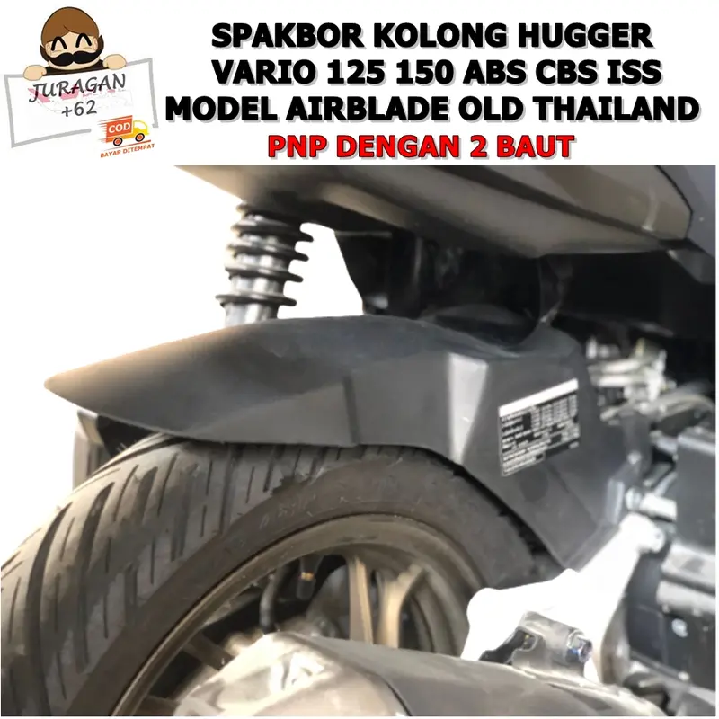 HUGGER HAGER HUGER VARIO 125 150 OLD NEW ISS CBS ABS SPAKBOR KOLONG AIR BLADE HONDA VIETNAM MOTOR MOTORCYCLE ACCECORIES AKSESORIES SPORTY 2012 2013 2014 2015 2016 2017 2018 2019 2020 2021 2022 2023 2024 4