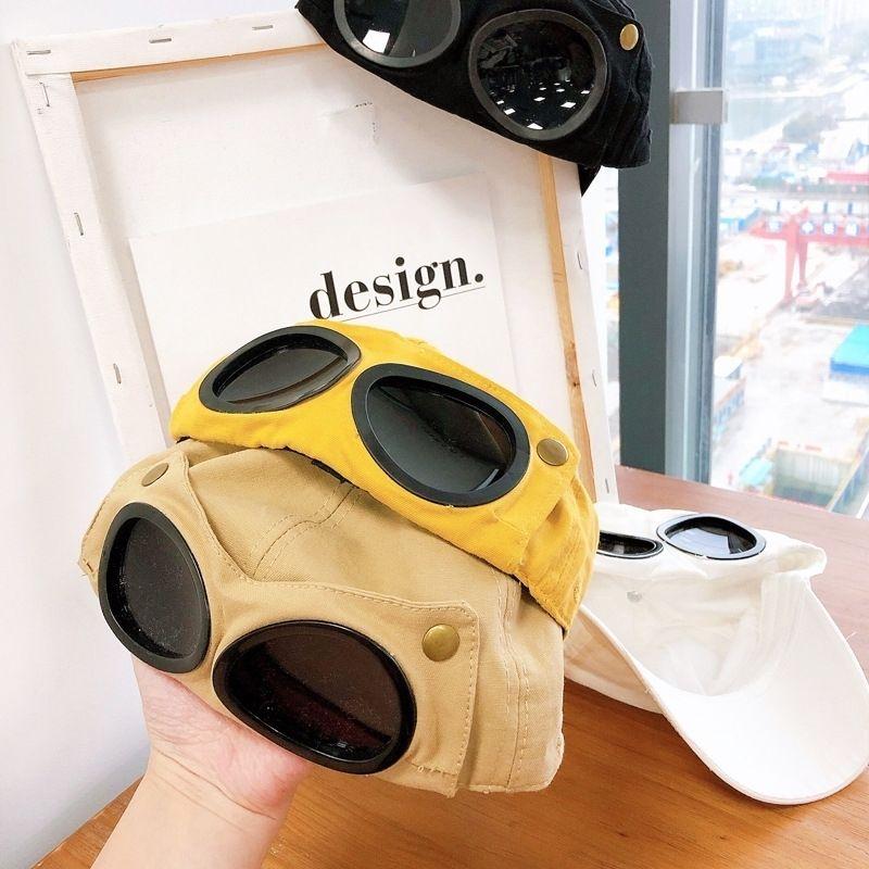Product Introduction of Mũ phi công cho bé trai, mũ Hip Hop, kính trẻ em, mũ có đỉnh, kính râm nam, mũ bóng chày Ins, Thương Hiệu Thời Trangcá tính hợp thời trang 13