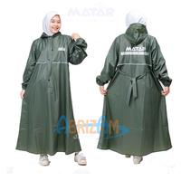 Gambar Jas Hujan Gamis Wanita Muslimah/ Jas Hujan Wanita By MATAR Dewasa Syari PVC Rust-Proof Raincoats outfit outdoor - Gamis Mocca, L dari Ar Rafan Store Kota Depok 3 Tokopedia