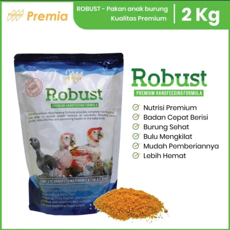 Robust Premium Handfeeding Formula 2kg 0