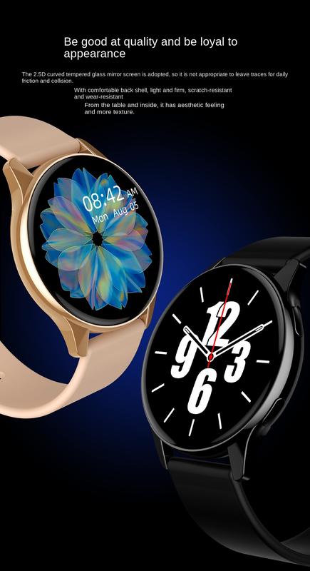 Product Introduction of Smartwatch/round screen smartwatch/new Bluetooth call smartwatch/high-definition large screen/voice blood pressure heart rate wristband/sports smartwatch gift watch Device Smartphone Wearable Wristwatch 2