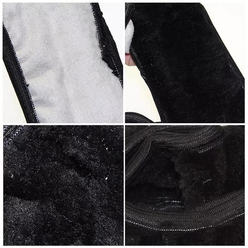 Product Introduction of High Quality Warm Car Steering Wheel Cover Gearshift Handbrake Cover Plush Thick Black Protector Super Women Decoration Soft Pink Man 14