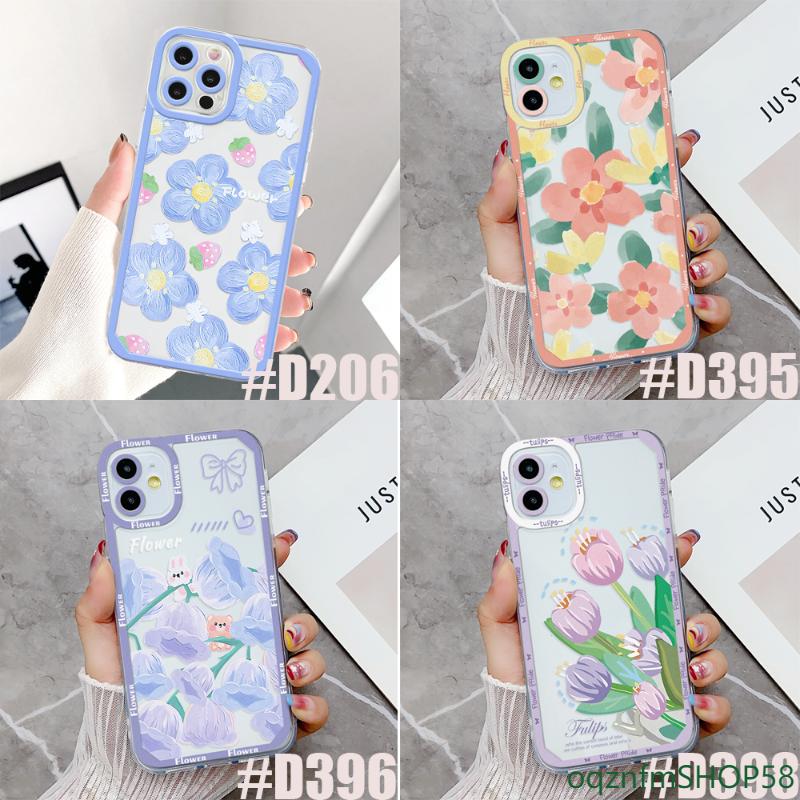 Product Introduction of oqznfmSHOP58 ปัจจุบัน เคสโทรศัพท์มือถือลายดอกไม้ทิวลิปเบญจมาศ Case for Oppo A15 A15S A35 A16 A16S A54S A17 A18 A38 A1K A31 A8 A37 A3S A12E A5 A9 A11X A52 A72 A92 A53 A32 A33 A11S A53S A54 A74 A93 A57 A56S A7 A12 A74 F19 A94 A95 F19PRO+ 0