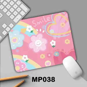 Mousepad motif bunga love