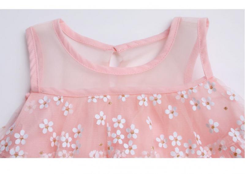 Product Introduction of Girls' Dress Summer Dress 2024 New Korean Style Western Style Children Toddler Summer Baby Princess Dress Vest Dress 16