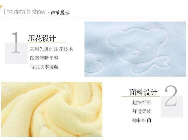Product Introduction of Khăn Mặt Sợi Siêu Mịn, Unisex, Mềm Mại, Không Xơ Vải, Không Phai Màu, Thoáng Khí, Dày Và Mạnh Mẽ, Thấm Hút, Hàng Mới Về 8