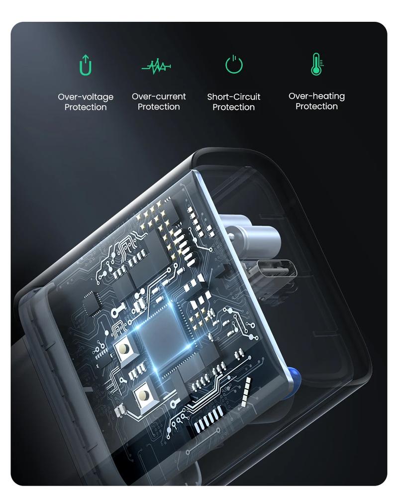 Product Introduction of UGREEN Quick Charge 4.0 3.0 QC PD Charger 20W QC4.0 QC3.0 USB Type C Fast Charger for iPhone 16 15 14 Pro Xiaomi Phone PDCharger 41