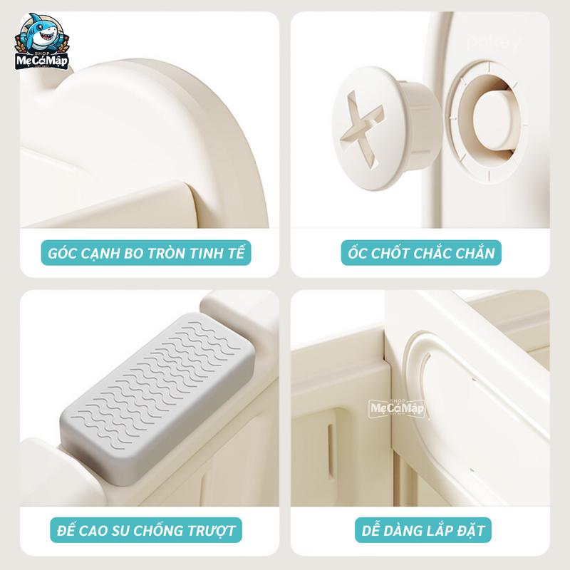 Bộ Bàn Ghế Đa Năng Pakey, Set Bàn Chơi Xếp Hình Nhựa Nguyên Sinh Cao Cấp Kèm 389 Chi Tiết + Bảng Vẽ Tiện Lợi 7