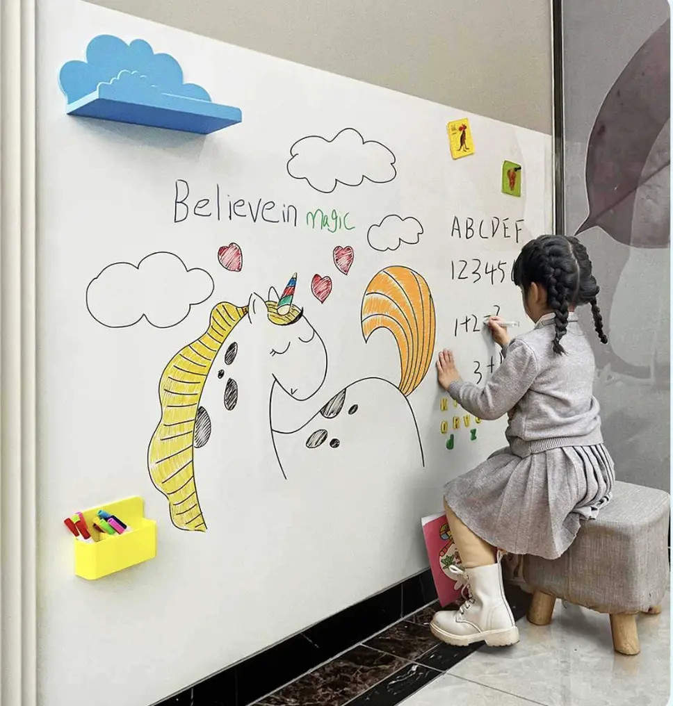 Bảng dán tường CÓ TỪ TÍNH, bảng giáo dục cho bé