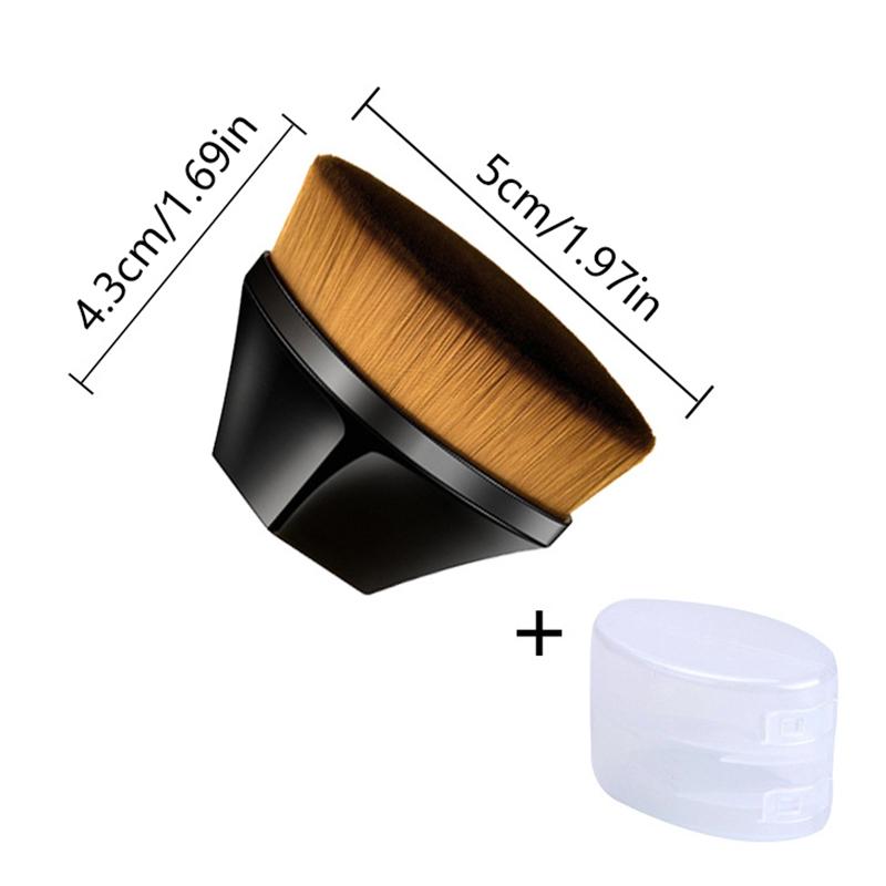Product Introduction of 1 PCS Foundation Makeup Brushes Petal-Shaped Flat Top Kabuki Brush For  Liquid Cream Or   Cosmetics Tool 25
