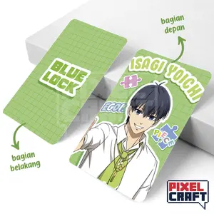 Photocard Karakter Anime BLUE LOCK (Showtime!! Ver.)