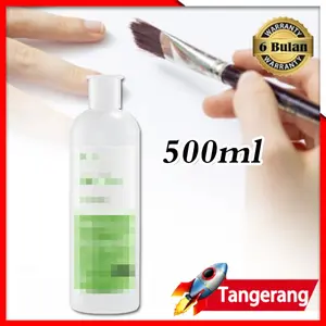128ml/500ml Nail Brush Cleanser / Pembersih Peralatan Kuas Brush Kuku Manicure