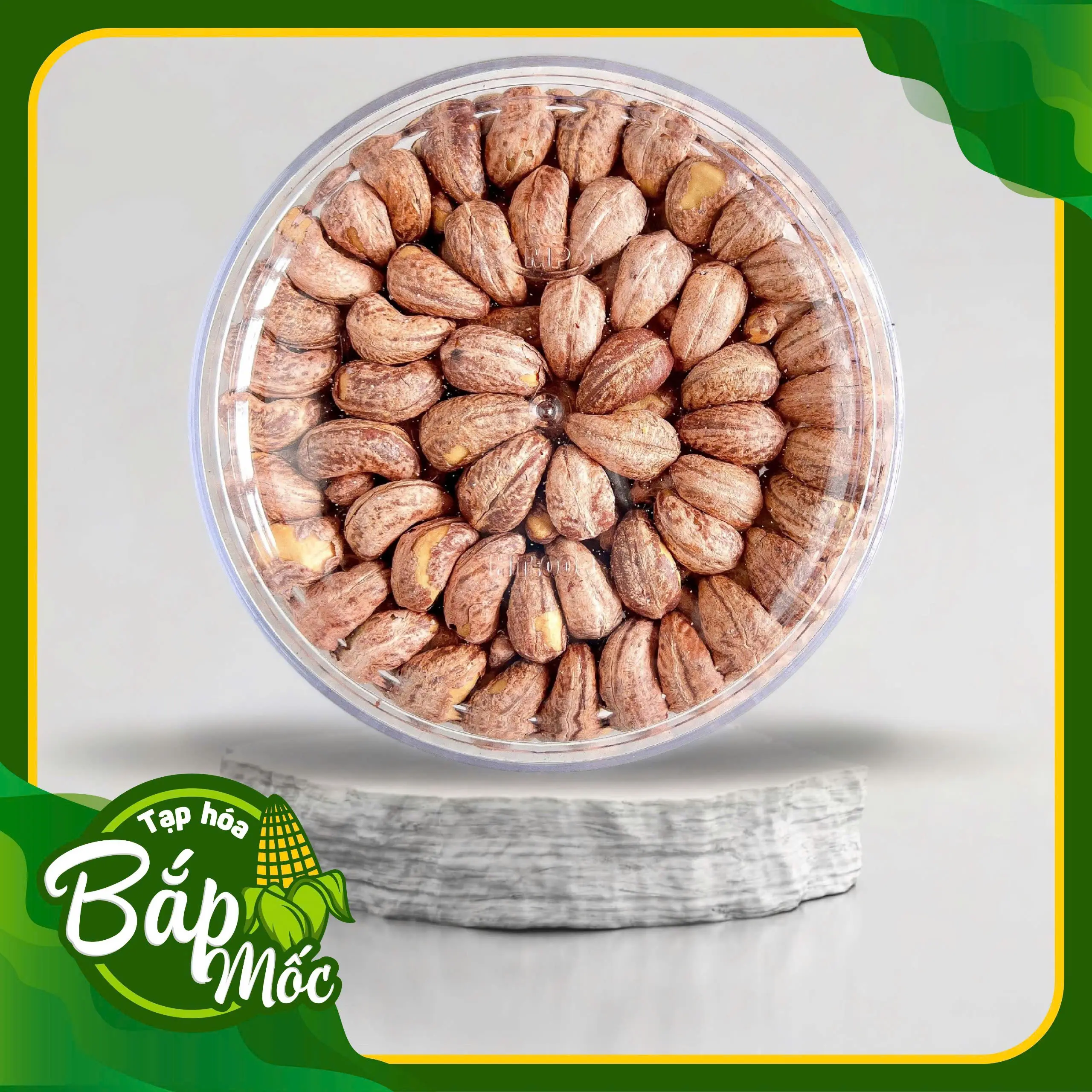 Hạt Điều Rang Muối Xếp Hoa Hàng Chất Lượng Cao 500g