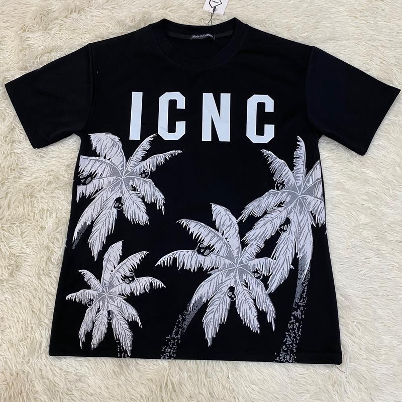 Áo thun cổ tròn in CÂY DỪA 2 màu trắng đen,nam nữ mặc ok hót hót nhé