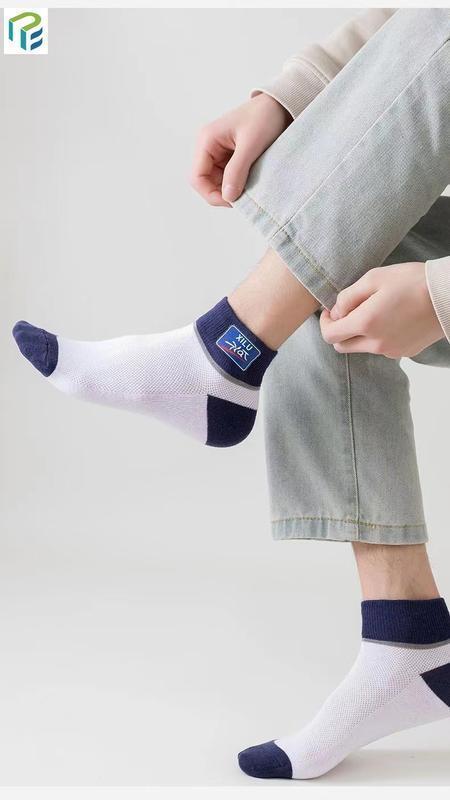 Product Introduction of Bộ 20 Chiếc [10 Đôi] Tất Nam Thể Thao Cổ Ngắn Thông Hơi , Cotton Thoáng Khí [ Tất Mỏng Phom Nhỏ Ôm Chân - Phù Hợp Size Cỡ Chân 36 đến 42 ] Menswear Sport 16