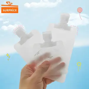 Surprice Kantong Plastik Kemasan Lotion / Travel Pouch Wadah Kosmetik Skincare
