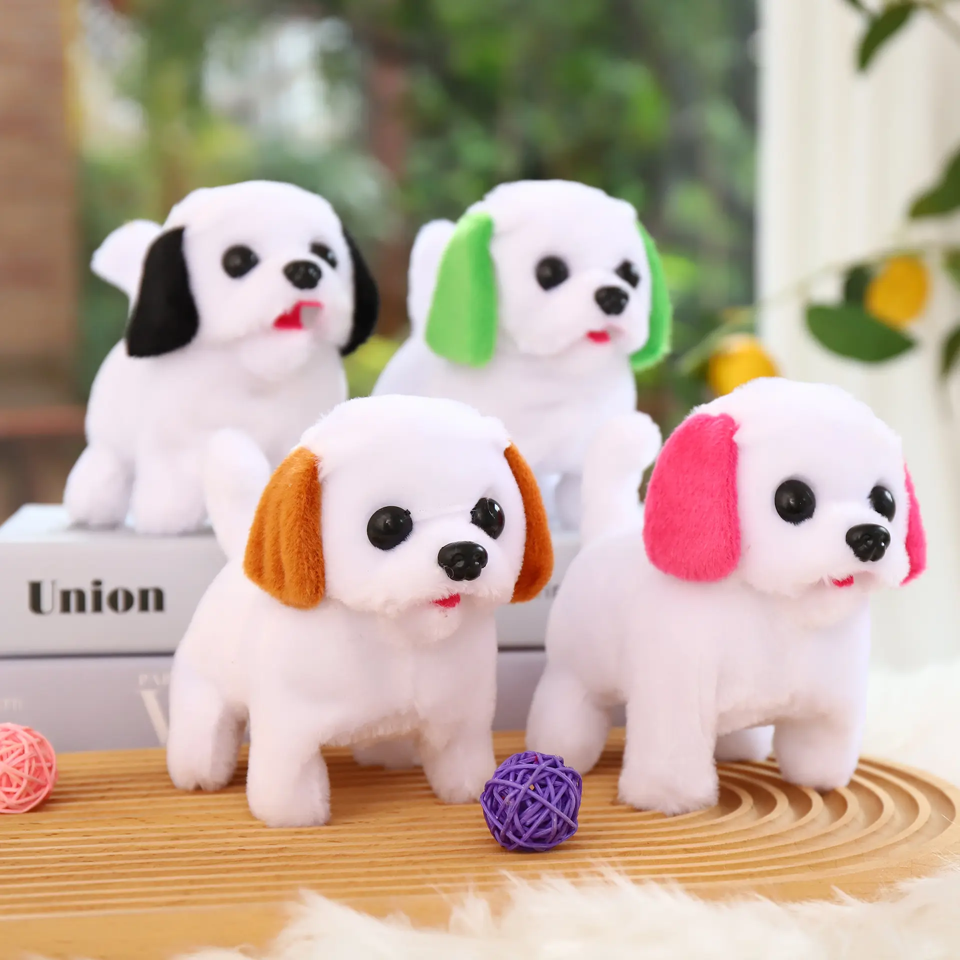 [HÀNG LOẠI 1] Chó bông biết đi biết sủa biết vẫy đuôi đồ chơi cực đáng yêu cho bé