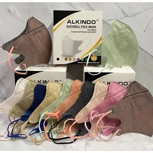 Masker DUCKBIL ALKINDO 4PLY MIX WARNA ISI 50PCS