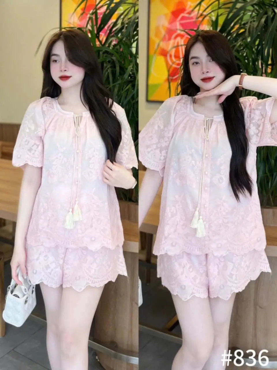 SÉT HOA HỒNG TAY NGẮN 3 MÀU(836)