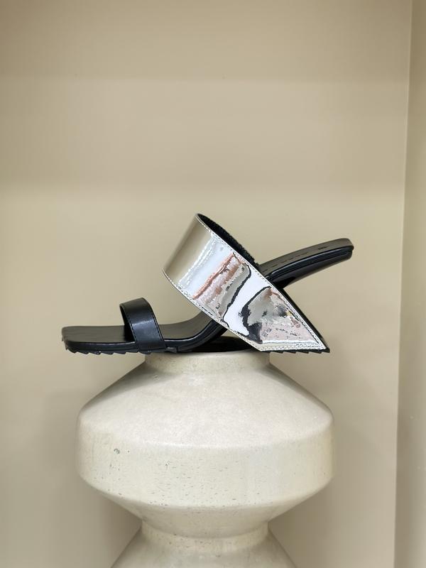 AL27 - Guốc Alex&Sara Dáng Chữ X Kiera Mule Gót Cao 7cm Cá Tính Nổi Bật Nữ Shoes