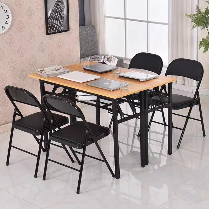 ￼Bàn vi tính xếp gọn tiện lợi cho văn phòng, học tập làm việc ,bàn ăn 4