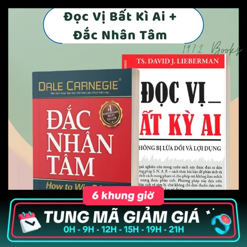 Sách - COMBO Đắc Nhân Tâm + Đọc Vị Bất Kì Ai